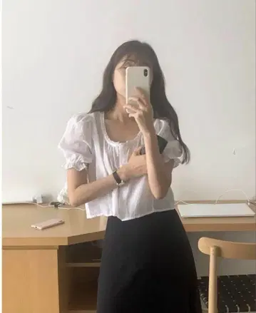 LITER 한국 Wendy 블라우스