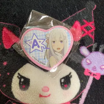 Re:제로부터 시작하는 이세계 생활 리제로 에밀리아 하트 캔뱃지 A