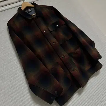 멀티 컬러 체크 플란넬 셔츠