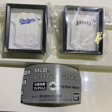 MLB 유니폼 프레임 마그넷 세트