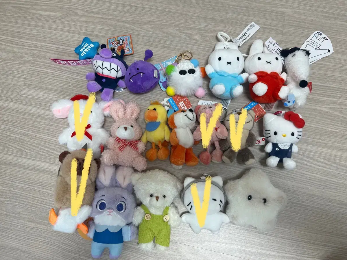 인형 키링 팔아요