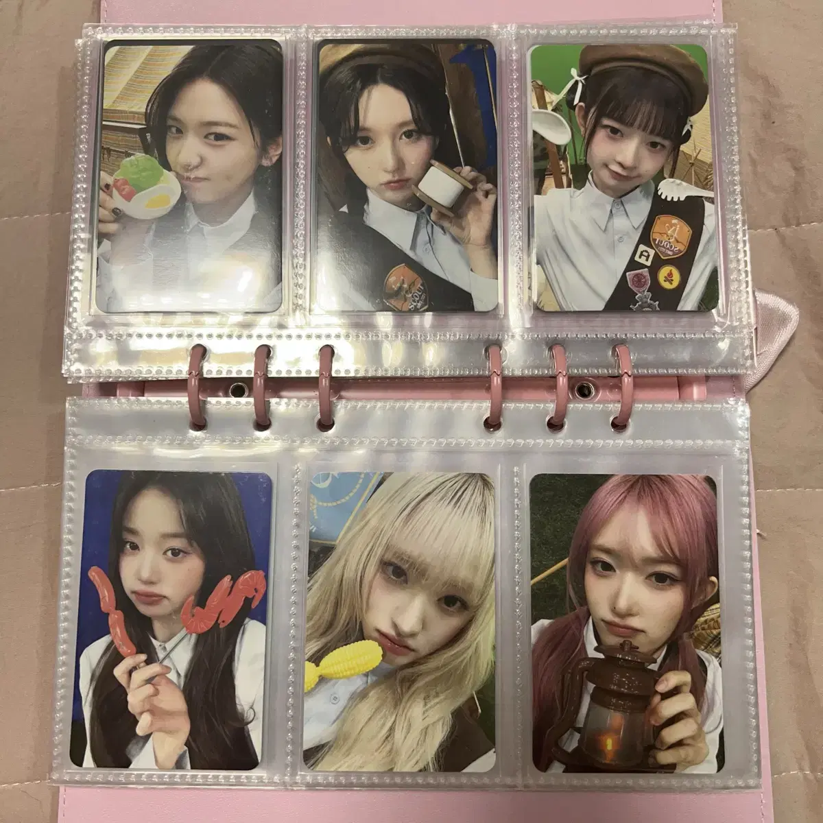 아이브 팬콘 다이브존 2일차 포카 세트