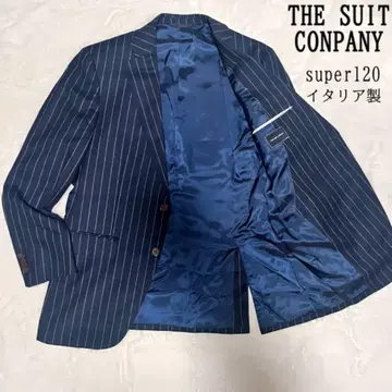 수트 컴퍼니 테일러드 자켓 이탈리아제 super120 네이비