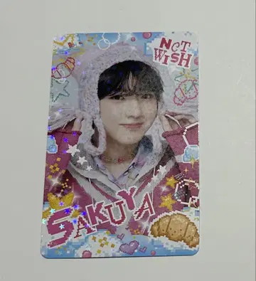 NCT WISH LOG in SAKUYA 사쿠야 트레이딩 카드