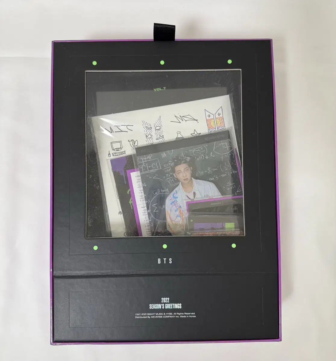 BTS 방탄 2022 시즌그리팅 시그 풀박