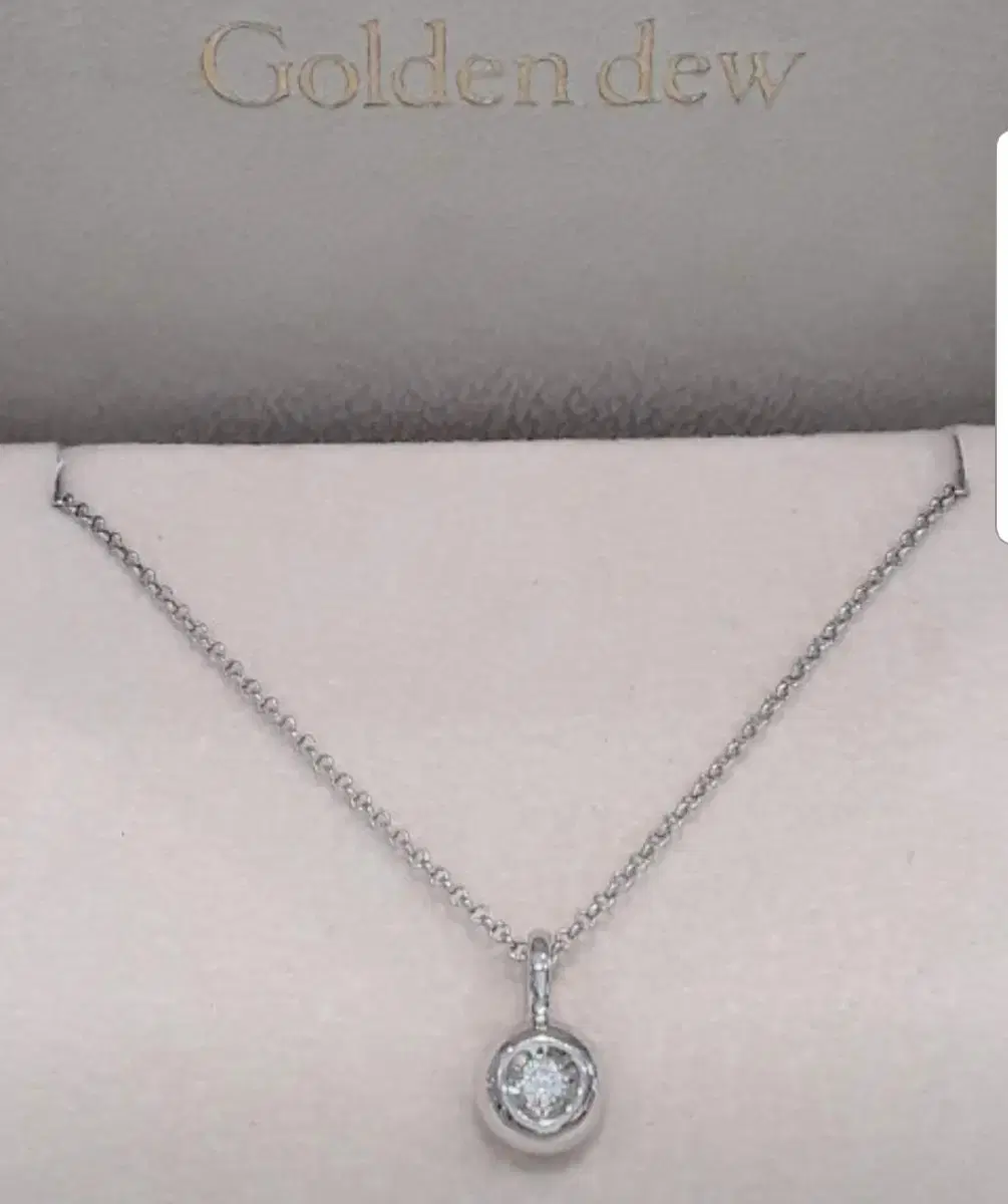 Golden Dew Nayeon Necklace 5p Dia.