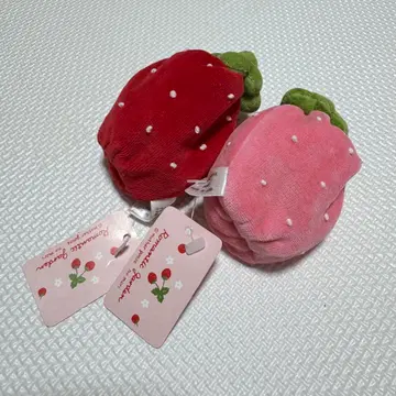 마더 가든 딸기 봉제 인형 마더 구스의 숲 공예품 골동품