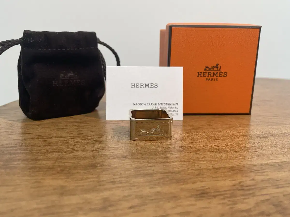 Hermes 스카프링