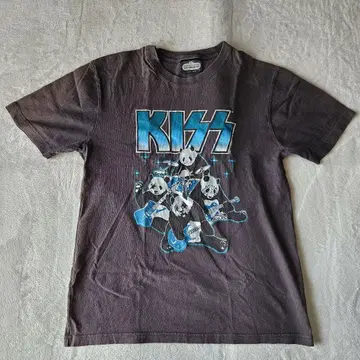 00s kiss 티셔츠 빈티지 밴딩 반티