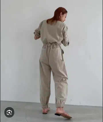 고의로 린넨 점프수트 미사용 새상품 프리 사이즈