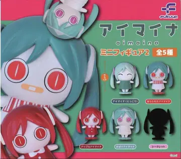 아이메나 미니 피규어 2 가챠 하츠네 미쿠 전 5종 컴프