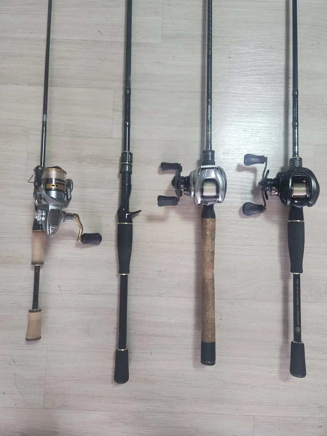 Bass fishing equipment (sold in bulk)