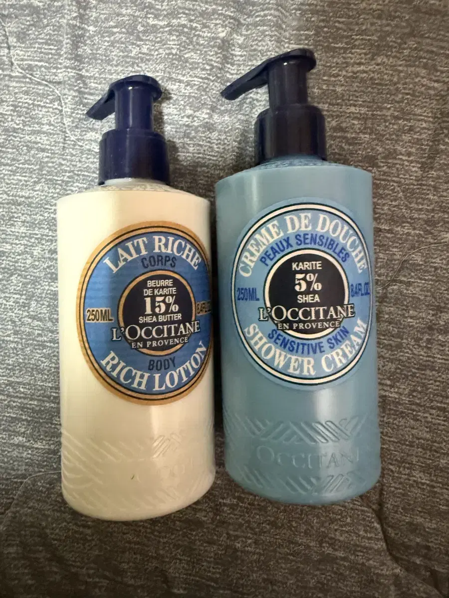 L'Occitane Body Lotion Shower Cream Set/Body Wash/Body Lotion