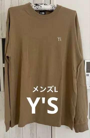Y's (요지 야마모토) 베이지 긴팔 티셔츠