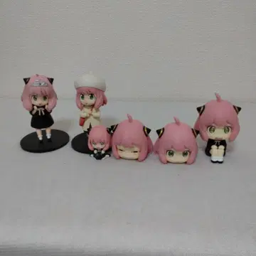 아냐 가동식 피규어 7개 세트