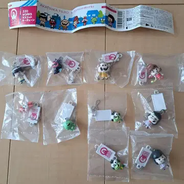 220 웍스 마스코트 키체인 가챠 컴플리트