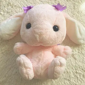 포테우사롭피 백팩 토끼 핑크