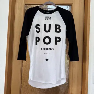 Sub Pop Records 래글런 티셔츠