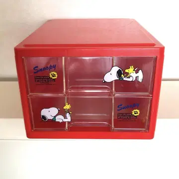스누피 서랍 보관 케이스