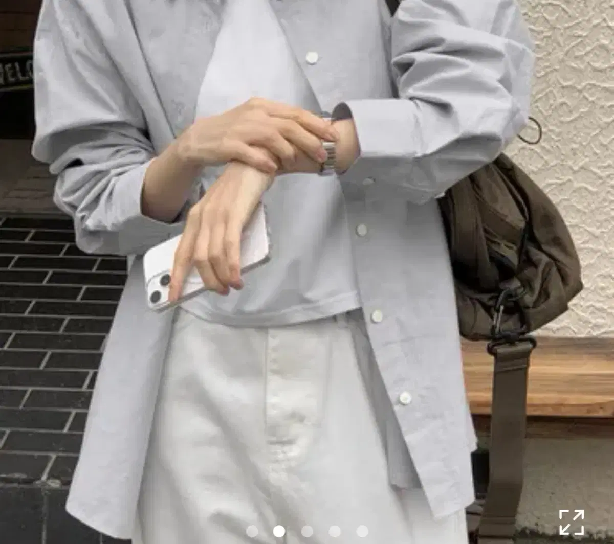 98°C Oxford Loose-Fit Shirt