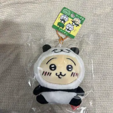 치이카와 (먼작귀) 와카야마 한정판 '팬더' 토끼 봉제 인형 키체인