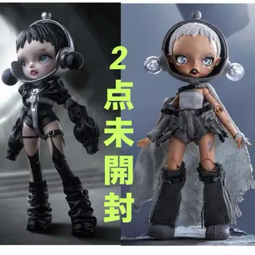 SKULLPANDA Unknown & Hamcus 액션 피규어 2개