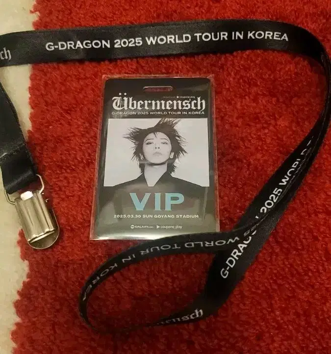지디 콘 VIP포카목걸이(지디포카)