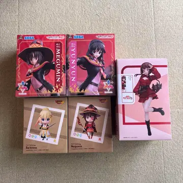 피규어 세트 메구밍 윤윤 다크니스 이 멋진 세계에 축복을! 미개봉