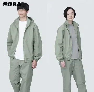 무인양품 남성용 발수 나일론 윈드브레이커 M사이즈