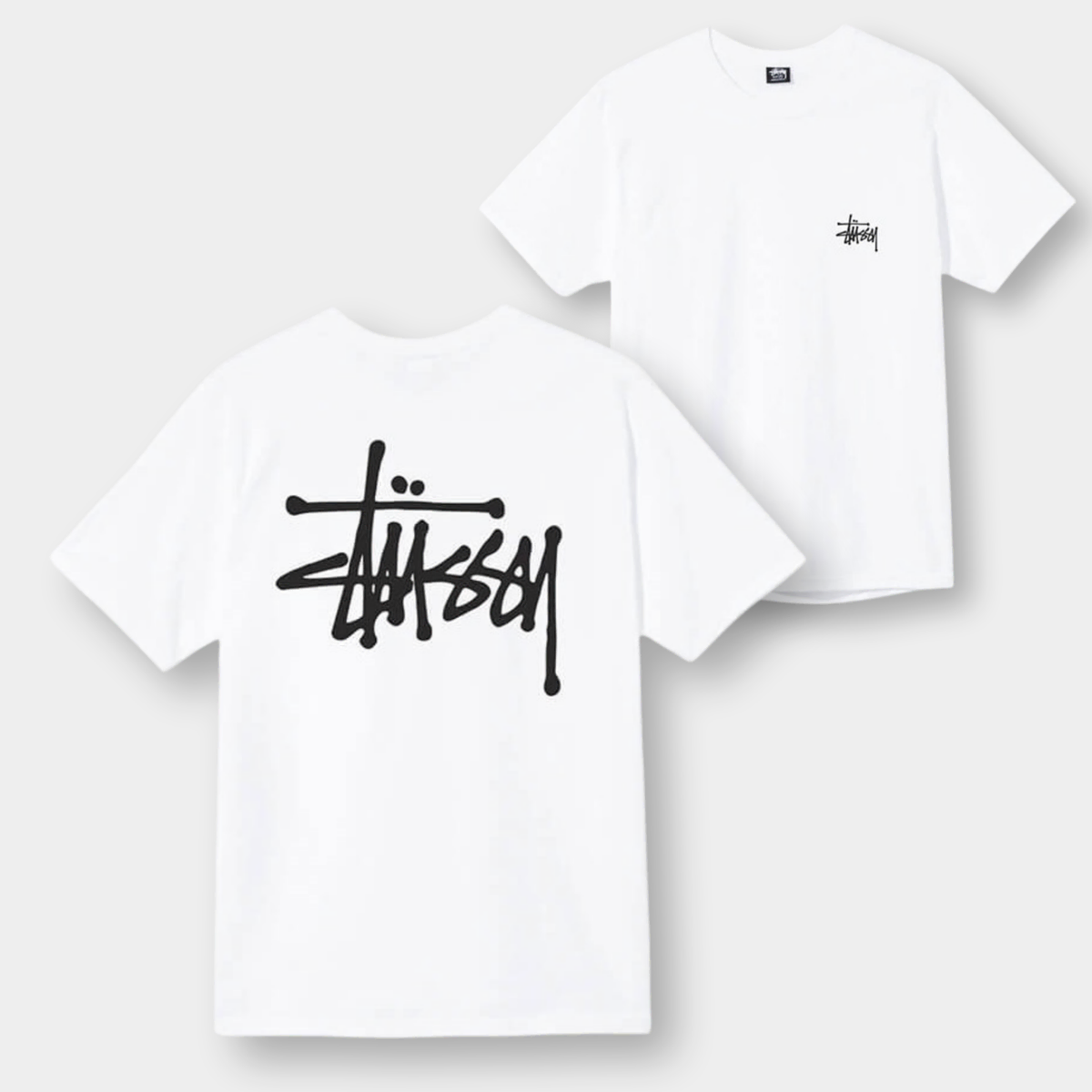 [정품 새상품]스투시 stussy 베이직 반팔 남녀공용