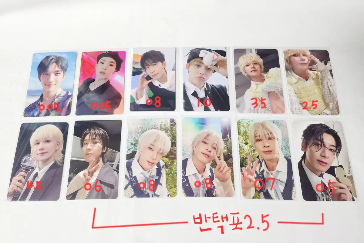 세븐틴 포카 정한 원우 디스맨 스필더필스 고양콘 캐럿존
