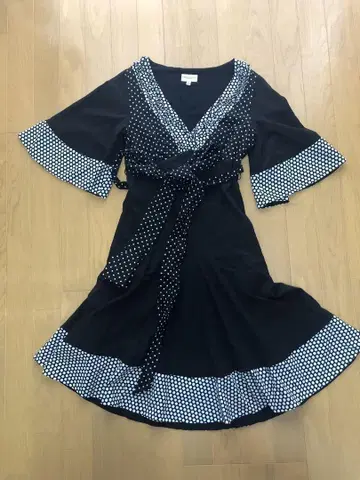 KAREN MILLEN 카렌 밀렌 플레어 원피스 실크