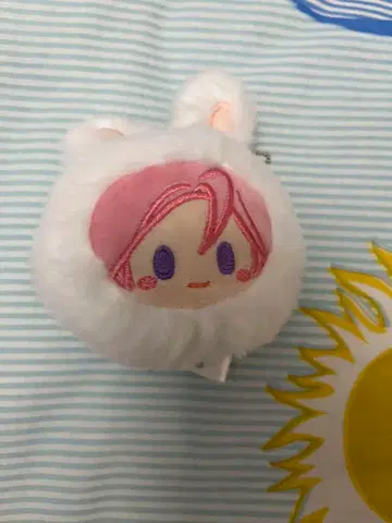 오우카와 코하쿠 토끼 만주 중국 봉제 인형 코하쿠 앙스타