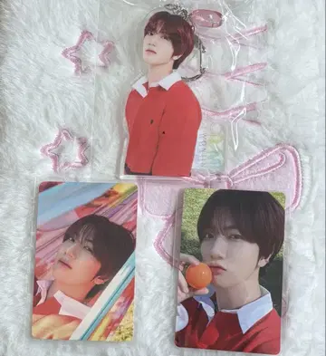CRAVITY JellyBean 원진 트레이딩 카드 아크링 키링