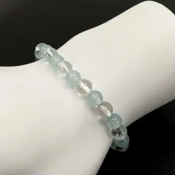 염주 팔찌 블루
