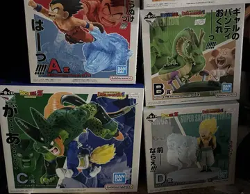 드래곤볼 제일복권 피규어 세미 컴플리트 세트 새상품 4개 세트