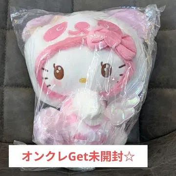 팬더 헬로키티 에모키트 엔젤 빅 봉제 인형 핑크