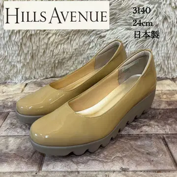 새상품급 HILLS AVENUE 인사이드 스트레치 웨이브 밑창 24cm