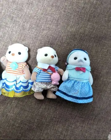 실바니안 패밀리 봉제 인형 3개 세트