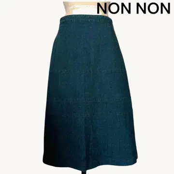 마드모아젤 논논 데님 스커트 청바지 NON NON 40