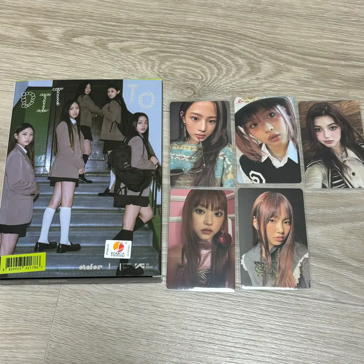 뉴진스 디토 단체 앨범 판매(포카 포함, 풀구성)