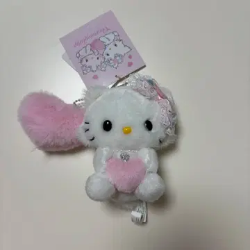 Charmmy 키티 키링 헤이세이 태생의 캐릭터 푹신한 하트 시리즈