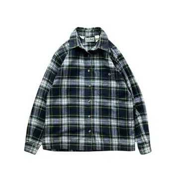 USA제 80년대 L.L.Bean 엘엘빈 L/S 플란넬 셔츠 S
