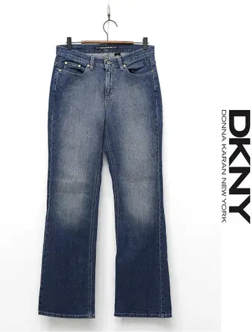 W158/DKNY JEANS 플레어 데님 하이웨스트 스트레치 8 파랑