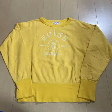 EVISU 에비수 공부 OSKA TOKYO 프린트 맨투맨 트레이닝복