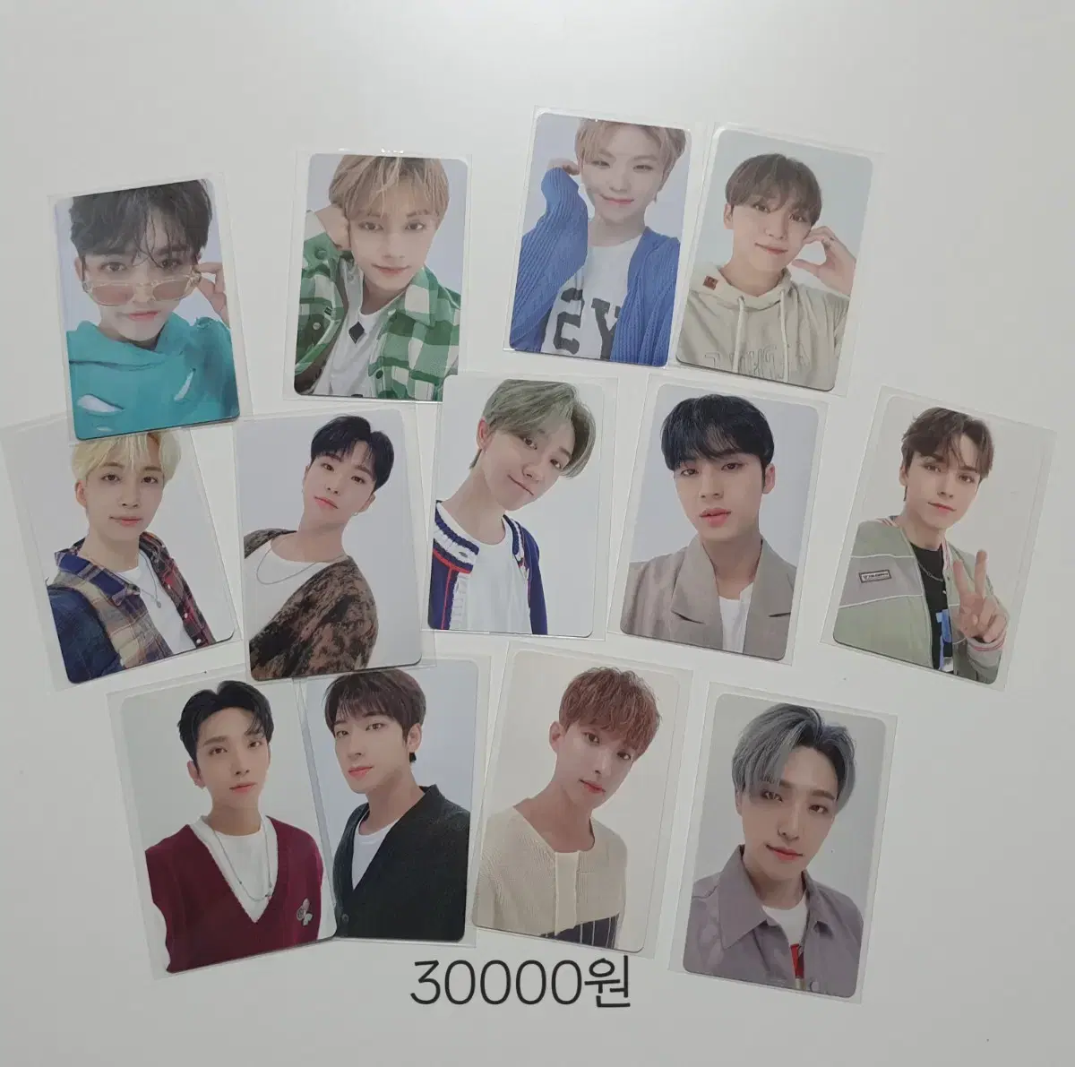 세븐틴 2022 시즌그리팅 포카 일괄