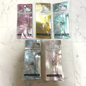 초레어! 레어! 산리오 키티 럭키 컬러 미니 스트랩