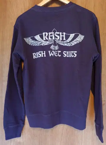 새상품 RASH WETSUITS 러쉬 트레이닝복 차콜 그레이 M사이즈