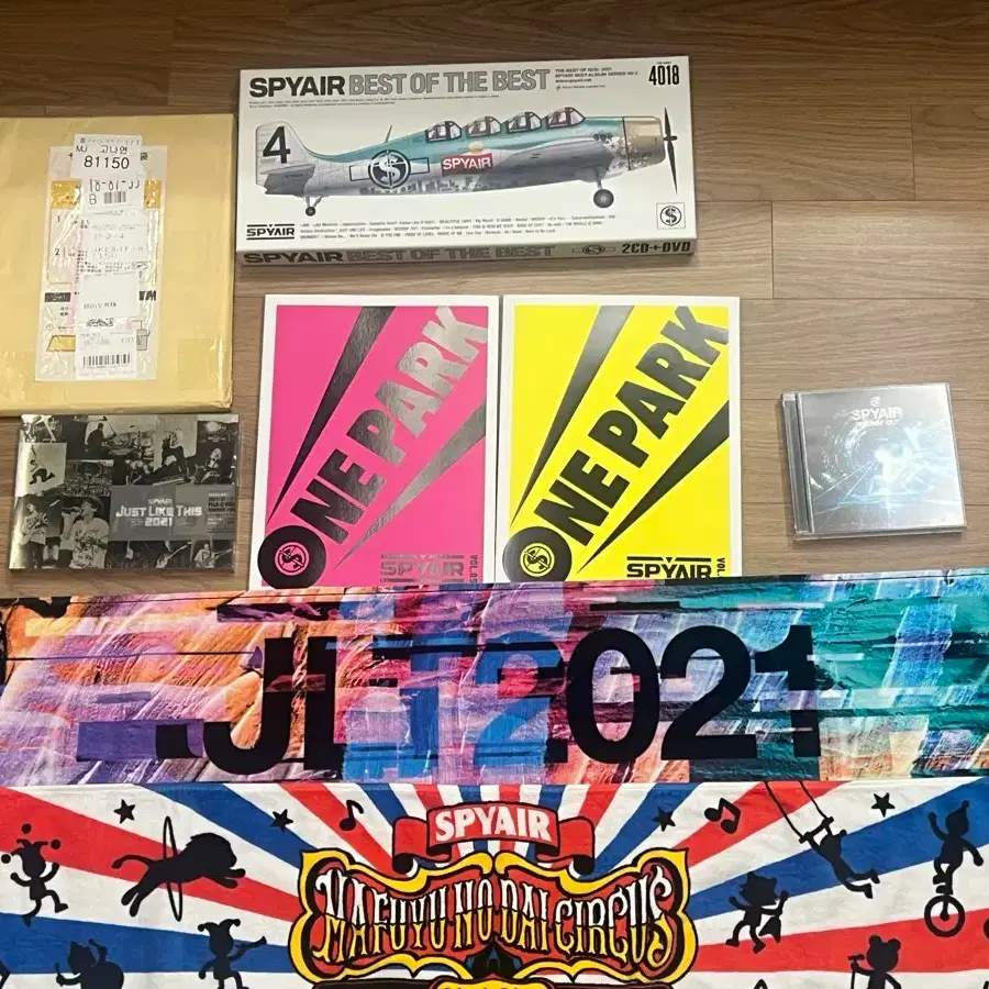 Quick sale! Spyair goods/album/DVD sell (last price reduction