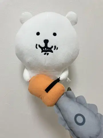 나가노 캐릭터 전 2종 체인소 BiG 봉제 인형 치이카와 (먼작귀)